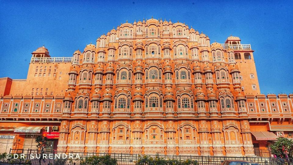 Hawamahal - the iconic structure of Jaipur Rajasthan